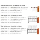Schranke Magnetic.Access Pro-H Sperrbreite bis zu 6,0m (Sperrgitterschranke) links RAL9007 (graualuminium)