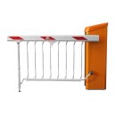 Schranke Magnetic.Access Pro-H Sperrbreite bis zu 6,0m (Sperrgitterschranke) rechts RAL9007 (graualuminium)