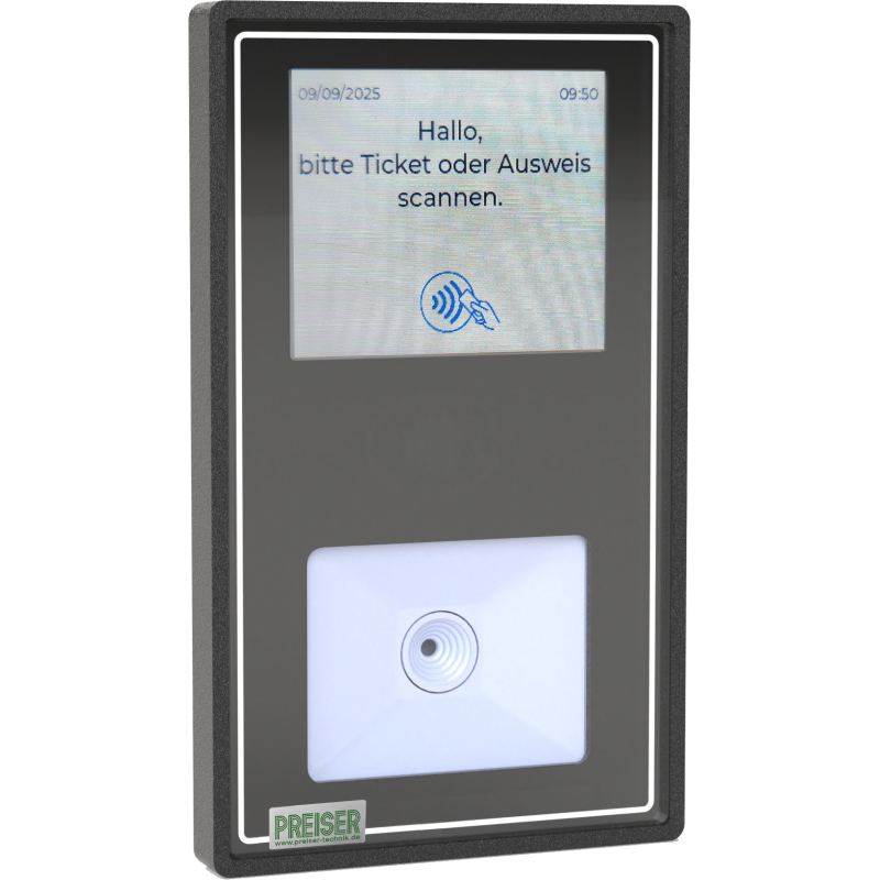 QR Code Scan & Go Flex Zugangskontrolle